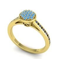 Floral Simple Pave Jalaksa Ring