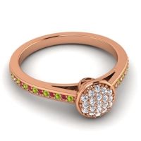 Floral Simple Pave Jalaksa Ring