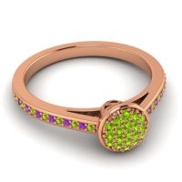 Floral Simple Pave Jalaksa Ring
