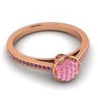 Floral Simple Pave Jalaksa Ring