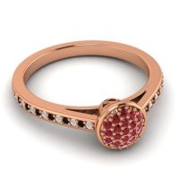 Floral Simple Pave Jalaksa Ring