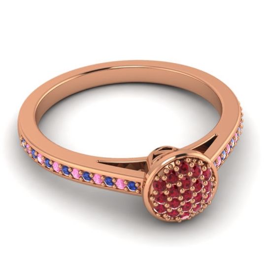 Floral Simple Pave Jalaksa Ring