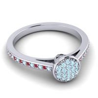 Floral Simple Pave Jalaksa Ring