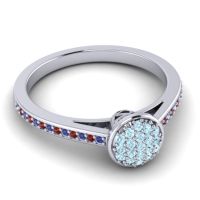 Floral Simple Pave Jalaksa Ring