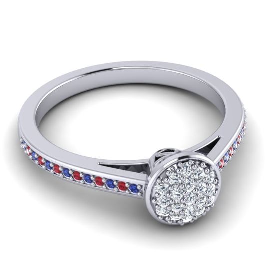 Floral Simple Pave Jalaksa Ring