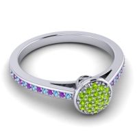 Floral Simple Pave Jalaksa Ring