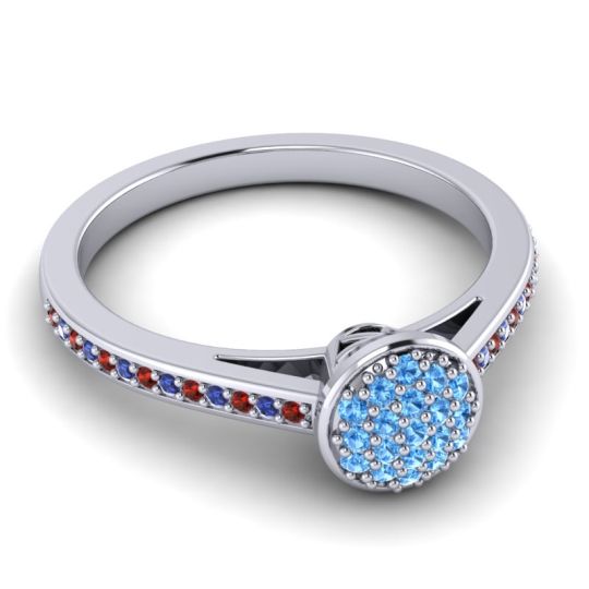 Floral Simple Pave Jalaksa Ring