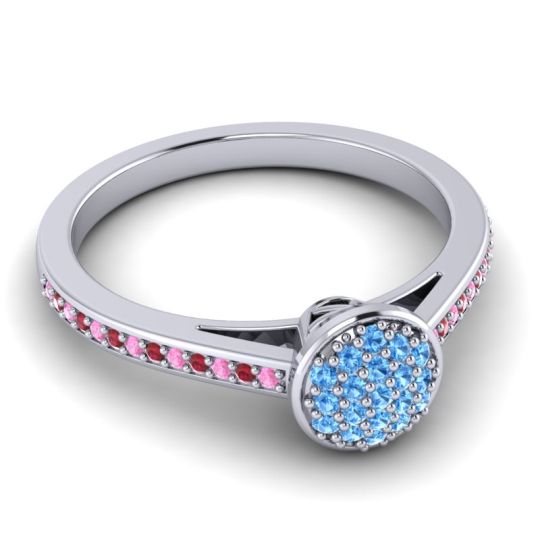 Floral Simple Pave Jalaksa Ring