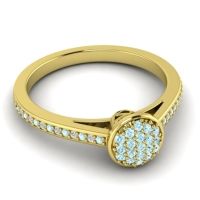 Floral Simple Pave Jalaksa Ring