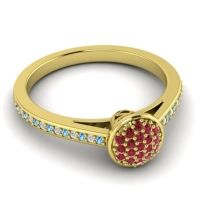 Floral Simple Pave Jalaksa Ring