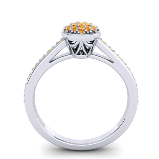 Floral Simple Pave Jalaksa Ring