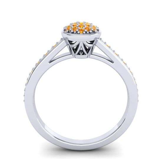 Floral Simple Pave Jalaksa Ring