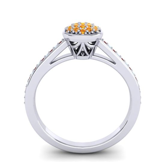 Floral Simple Pave Jalaksa Ring