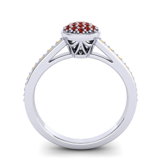 Floral Simple Pave Jalaksa Ring