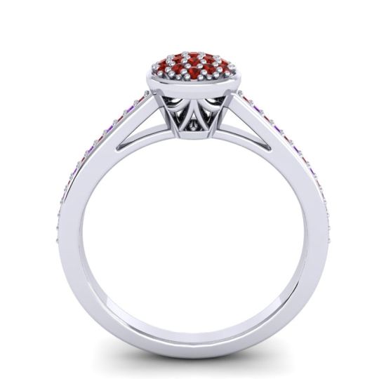 Floral Simple Pave Jalaksa Ring