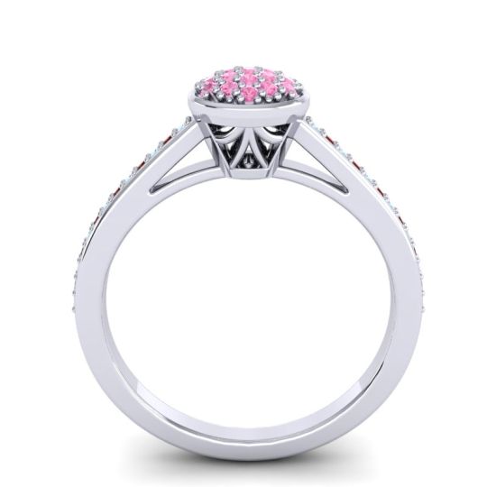 Floral Simple Pave Jalaksa Ring