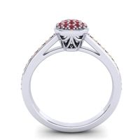 Floral Simple Pave Jalaksa Ring