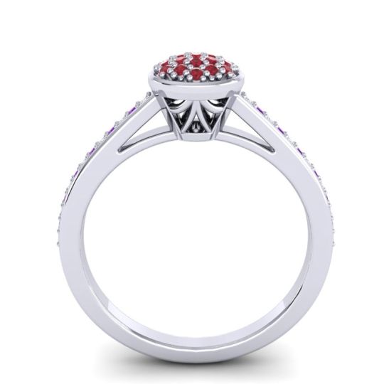 Floral Simple Pave Jalaksa Ring