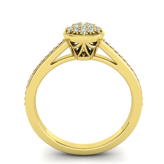 Floral Simple Pave Jalaksa Ring