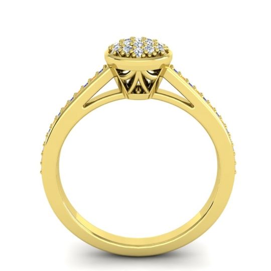 Floral Simple Pave Jalaksa Ring