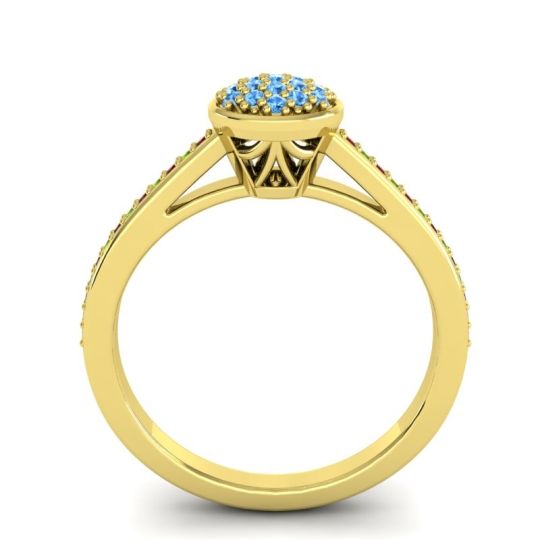 Floral Simple Pave Jalaksa Ring