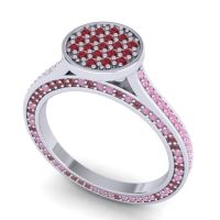 Statement Floral Pave Plavaka Ring