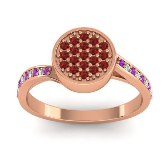 Statement Floral Pave Cakra Ring