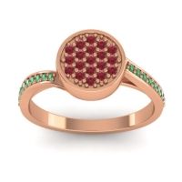 Statement Floral Pave Cakra Ring