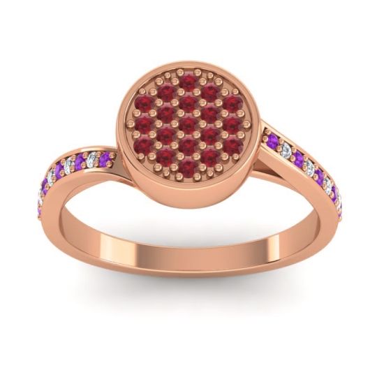 Statement Floral Pave Cakra Ring