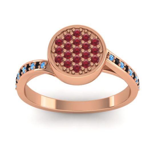 Statement Floral Pave Cakra Ring