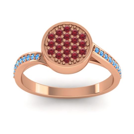 Statement Floral Pave Cakra Ring
