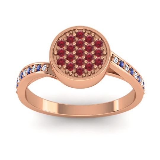 Statement Floral Pave Cakra Ring