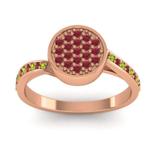 Statement Floral Pave Cakra Ring