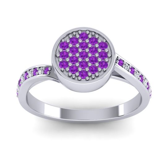 Statement Floral Pave Cakra Ring