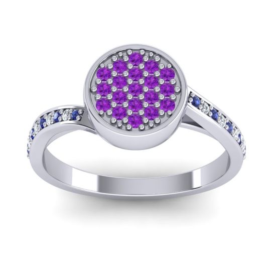 Statement Floral Pave Cakra Ring