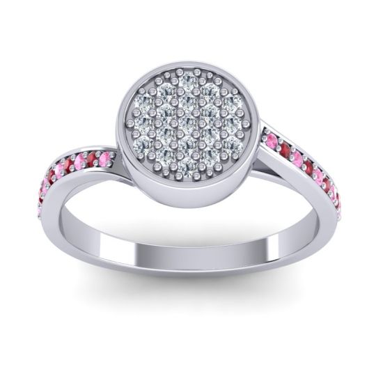 Statement Floral Pave Cakra Ring