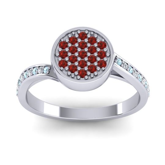 Statement Floral Pave Cakra Ring