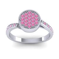 Statement Floral Pave Cakra Ring