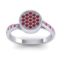 Statement Floral Pave Cakra Ring