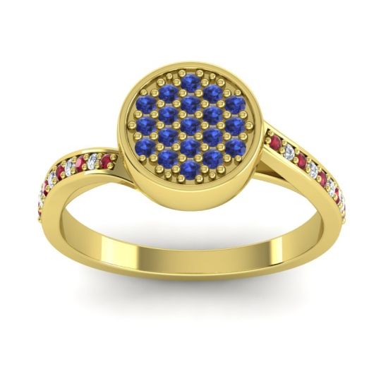 Statement Floral Pave Cakra Ring
