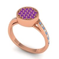 Statement Floral Pave Cakra Ring
