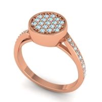 Statement Floral Pave Cakra Ring