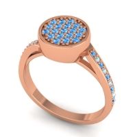 Statement Floral Pave Cakra Ring