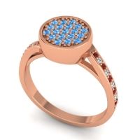 Statement Floral Pave Cakra Ring