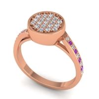 Statement Floral Pave Cakra Ring