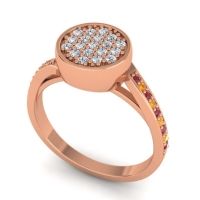 Statement Floral Pave Cakra Ring