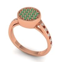 Statement Floral Pave Cakra Ring