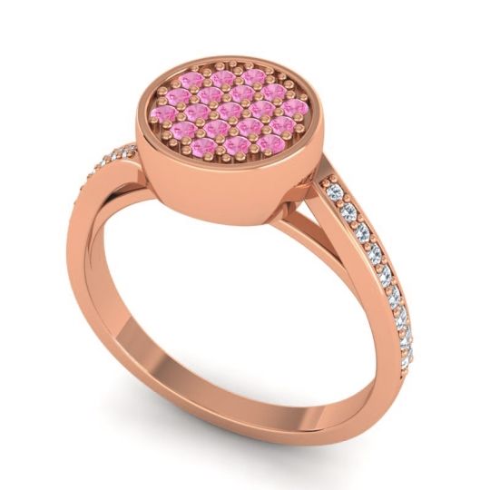 Statement Floral Pave Cakra Ring