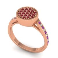 Statement Floral Pave Cakra Ring