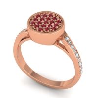 Statement Floral Pave Cakra Ring